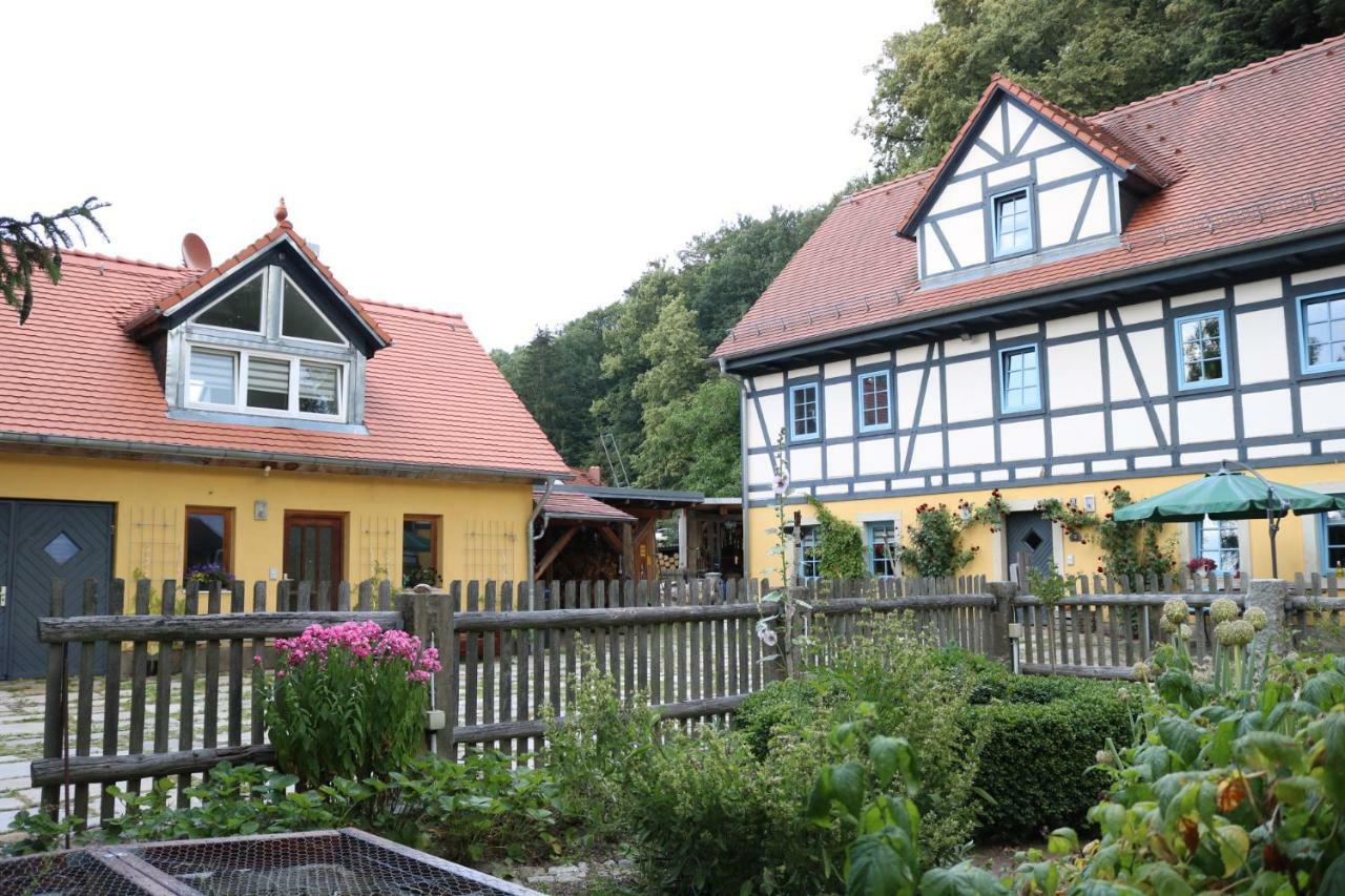 "Ferienwohnung Am Tharandter Wald" Grund Zewnętrze zdjęcie